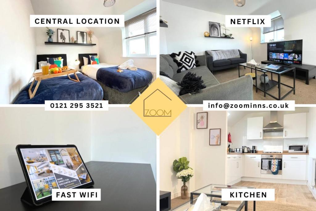 Cosy 2Br Retreat, Near Uni & Qe Hospital, Parking Διαμέρισμα Μπέρμιγχαμ Εξωτερικό φωτογραφία
